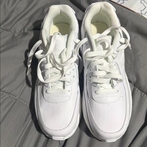 White Athletic Nikes Sneakers